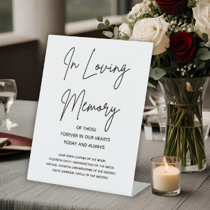 Signe De Table Dans Love Mémoire Personnalisé Noms Mariages Memor