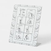 Signe De Table De beaux jours pour vous (Recto)