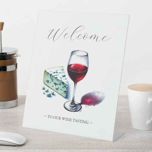 Signe De Table Décor Fromage et Vins (In SItu)