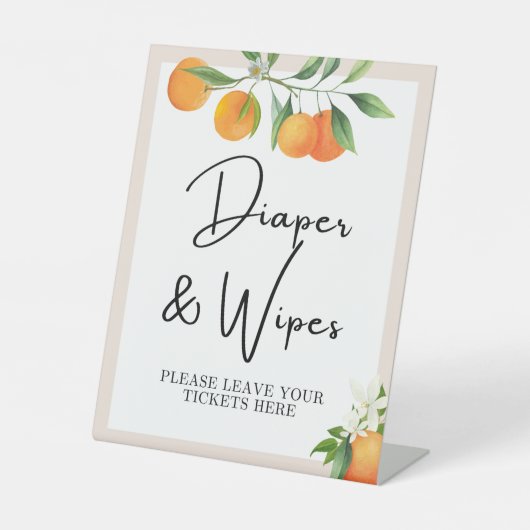 Signe De Table Décorations de baby shower Tablette Neutre Genre (Recto)