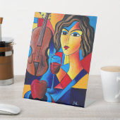 Signe De Table Déjeuner avec des Couleurs (In SItu)
