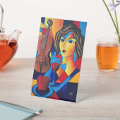 Signe De Table Déjeuner avec des Couleurs (In SItu)