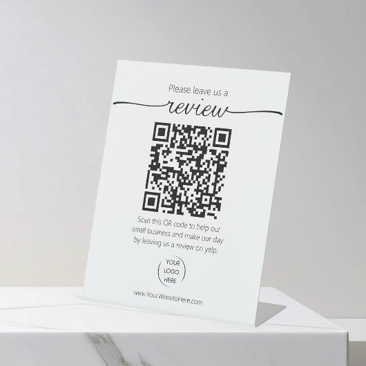 Signe De Table Demande d'avis sur une petite entreprise par code 