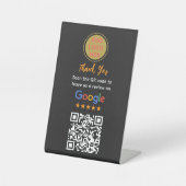 Signe De Table Demande simple d'avis Google | Entreprise moderne  (Recto)