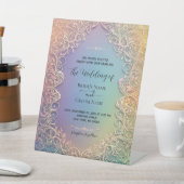 Signe De Table Dentelle délicate Faire-part de mariage (In SItu)