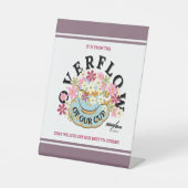 SIGNE DE TABLE DÉPASSEMENT (Recto)