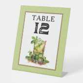 Signe De Table Derby Mint Julep Table Number (Recto)