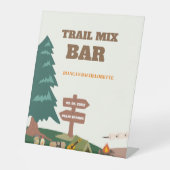 Signe De Table Dernier sentier avant le Veil Trail Mix Bar Signal (Recto)