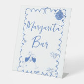 Signe De Table Dernier Toast On the Coast margarita bar bachelore (Recto)