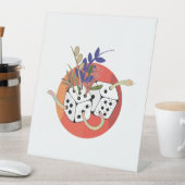 Signe De Table Dés dans l'univers parallèle (In SItu)