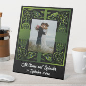 Signe De Table Design Celtique irlandais traditionnel vert (In SItu)