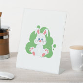 Signe De Table Dessin de lapin de dessin (In SItu)