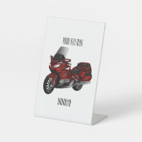 Dessin de moto de tourisme