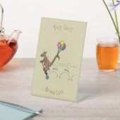 Signe De Table Dessin d'humour australien kangourou (In SItu)