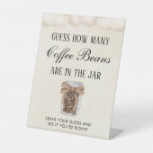 Signe De Table Devinez Combien De Bébé Brasse Baby shower Jeu (Recto)