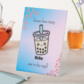 Signe De Table Devinez combien de boba y a-t-il dans la tasse ? (In SItu)