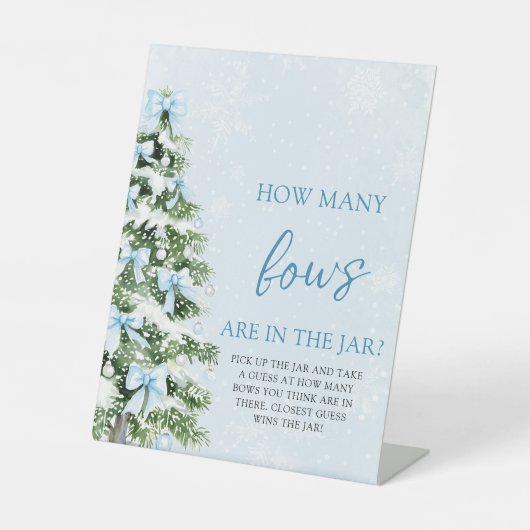 Signe De Table Devinez combien de nœuds pour la fête de Noël de b (Recto)