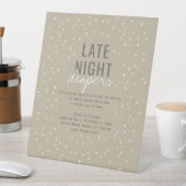 Signe De Table Diapeurs de nuit Neutral Aventure Attend (In SItu)