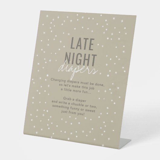 Signe De Table Diapeurs de nuit Neutral Aventure Attend (Recto)