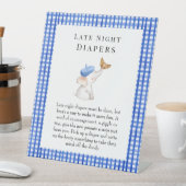 Signe De Table Diapositives nocturnes Bonjour Français En vichy B (In SItu)