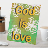 Signe De Table dieu est amour (In SItu)