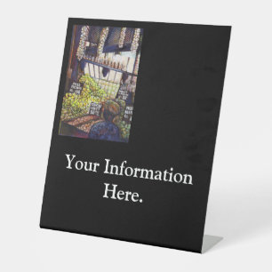 Signe De Table Dimensions de curiosité