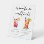 Signe De Table Dirty Shirley Long Island Signature Cocktails Menu (Recto)