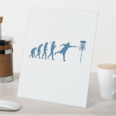 Signe De Table Disk Golf Evolution - Un cadeau amusant pour Disk (In SItu)