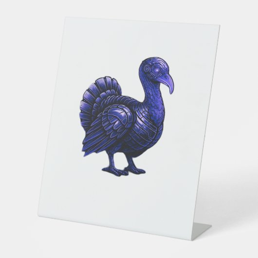 Signe De Table Distopian Turquie Thanksgiving Design Classique T- (Recto)