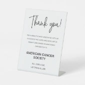 Signe De Table Don Merci Au Mariage De La Charité (Recto)