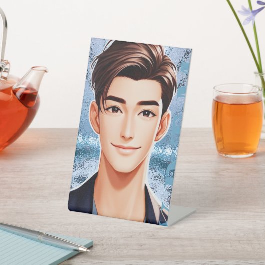 Signe De Table Donald. Conception de caractères Animée (In SItu)