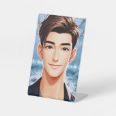 Signe De Table Donald. Conception de caractères Animée (Recto)