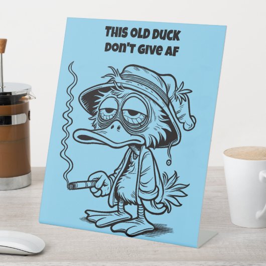 SIGNE DE TABLE DON'T GIVE AF (In SItu)