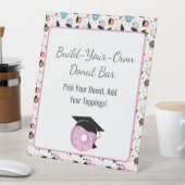 Signe De Table Donuts and Degrees Graduation Construisez votre pr (In SItu)
