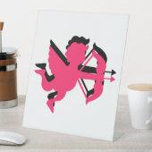 Signe De Table Double Cupidon Saint-Valentin (In SItu)