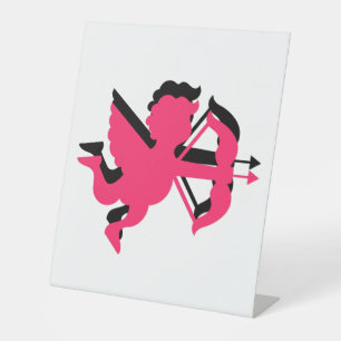 Signe De Table Double Cupidon Saint-Valentin