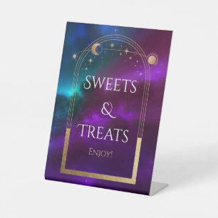 Signe De Table Douceurs & Traitements Cosmique Purple Mariage de