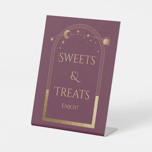 Signe De Table Douceurs & Traitements Mystical Plum Celestial Mar (Recto)