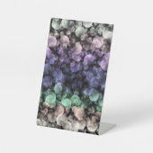 Signe De Table Drapeau de fierté Uingender Boho Groovy Bulles Écl (Recto)
