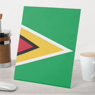 Signe De Table Drapeau de la Guyane