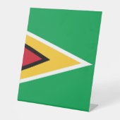 Signe De Table Drapeau de la Guyane (Recto)