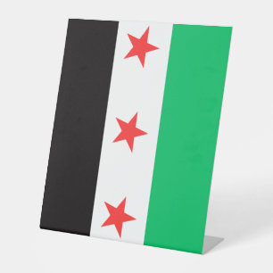 Signe De Table Drapeau de maison personnalisé résistant aux intem