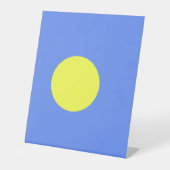 Signe De Table Drapeau des Palaos (Recto)