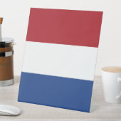 Signe De Table Drapeau des Pays-Bas (In SItu)