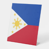 Signe De Table drapeau des Philippines (Recto)