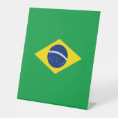 Signe De Table Drapeau du Brésil (Recto)