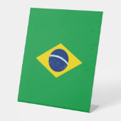 Signe De Table Drapeau du Brésil (Recto)