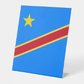 Signe De Table Drapeau du Congo (Recto)