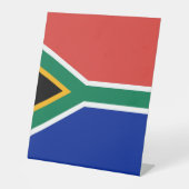 Signe De Table drapeau sud-africain (Recto)