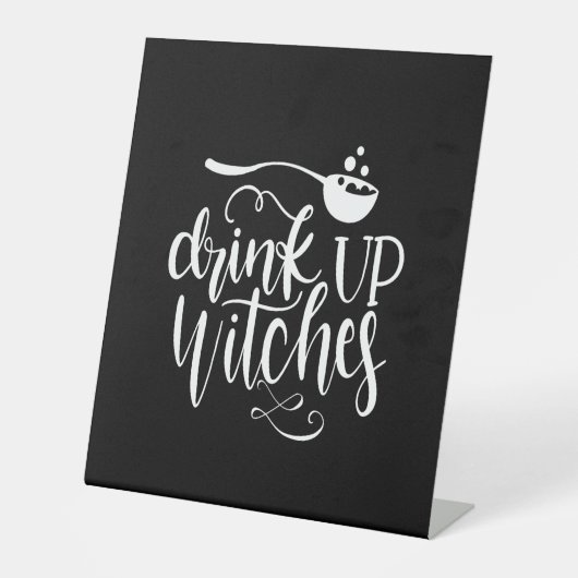 Signe De Table drink up witches (Recto)